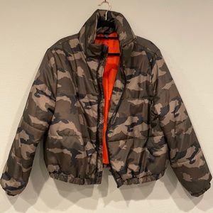 Camo Bomber Jacket